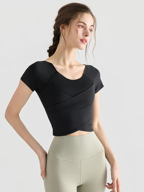 フロント交差 半袖