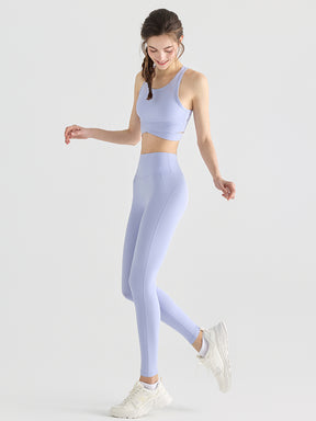 LYCRA®背中開き スポーツブラ ハイサポート