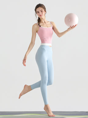 抗菌防臭加工 ハイウエスト レギンス