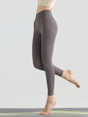 抗菌防臭加工 ハイウエスト レギンス