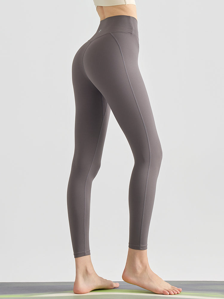 抗菌防臭加工 ハイウエスト レギンス