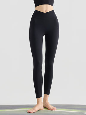 抗菌防臭加工 ハイウエスト レギンス