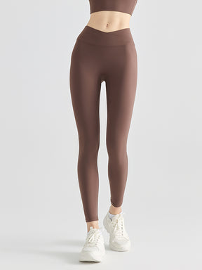 抗菌防臭加工 ハイウエスト レギンス