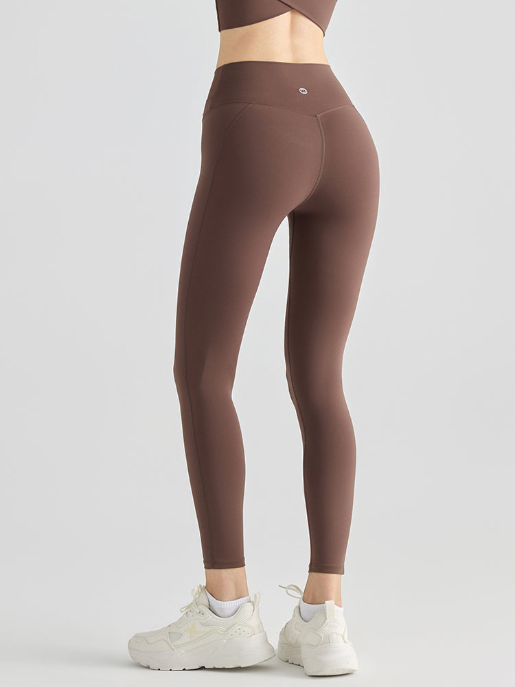 抗菌防臭加工 ハイウエスト レギンス