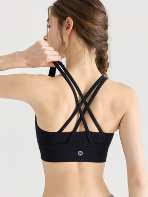 スポーツブラ バックダブルクロス 背中見せ