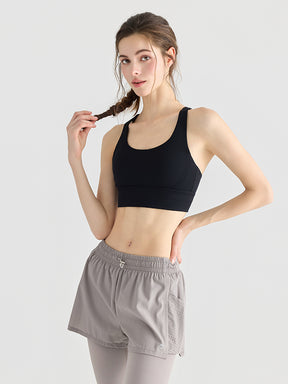 スポーツブラ バックダブルクロス 背中見せ