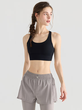 スポーツブラ バックダブルクロス 背中見せ