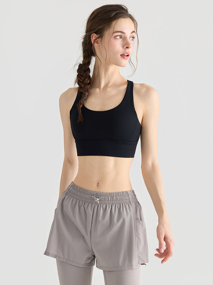 スポーツブラ バックダブルクロス 背中見せ