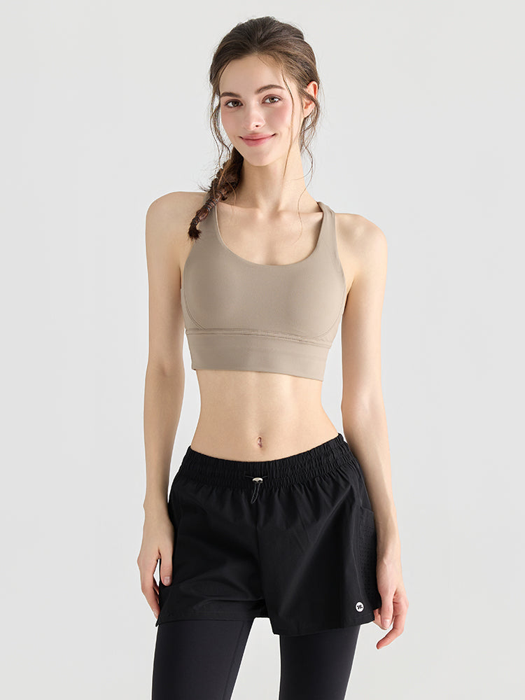 スポーツブラ バックダブルクロス 背中見せ