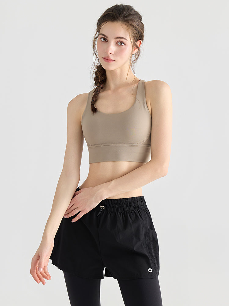 スポーツブラ バックダブルクロス 背中見せ