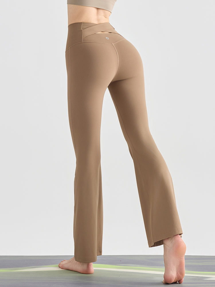 『新色追加』バック交差　フレアレギンス