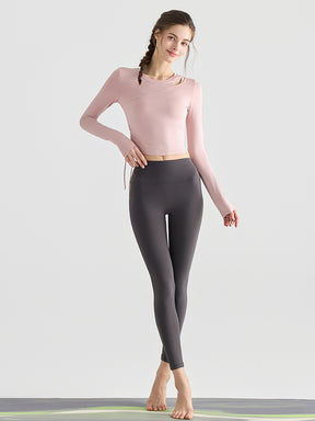 初秋 サイド ドローストリング 長袖