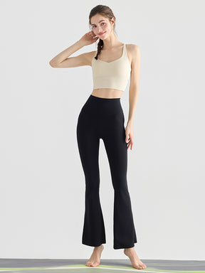 『新色追加』バック交差　フレアレギンス