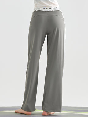 レース ワイトパンツ ヒップアップ