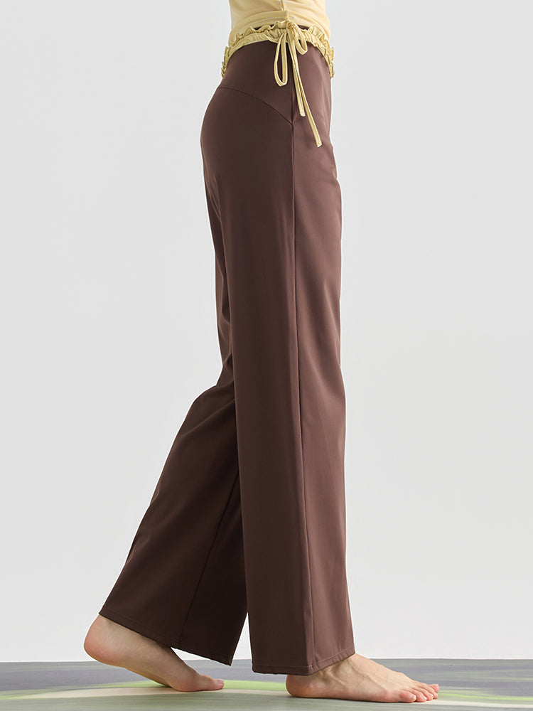 レース ワイトパンツ ヒップアップ