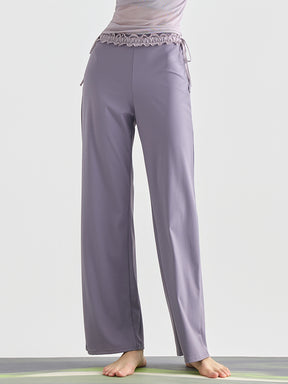 レース ワイトパンツ ヒップアップ