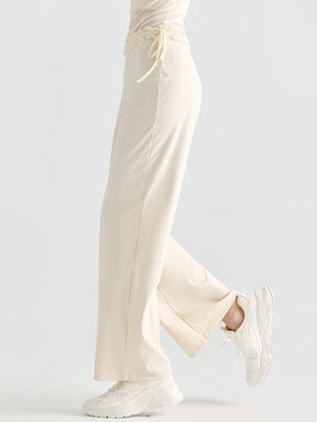 レース ワイトパンツ ヒップアップ