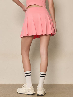 ツイストハイウエスト インナー付き テニススカート