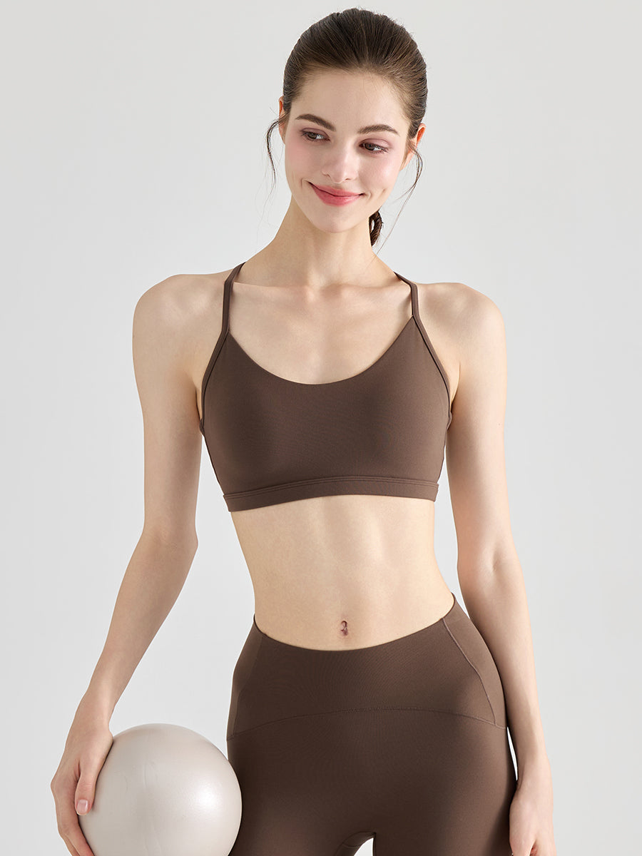 YoFlex™ 美背 吸湿速乾 脇すっきり ヨガブラトップ