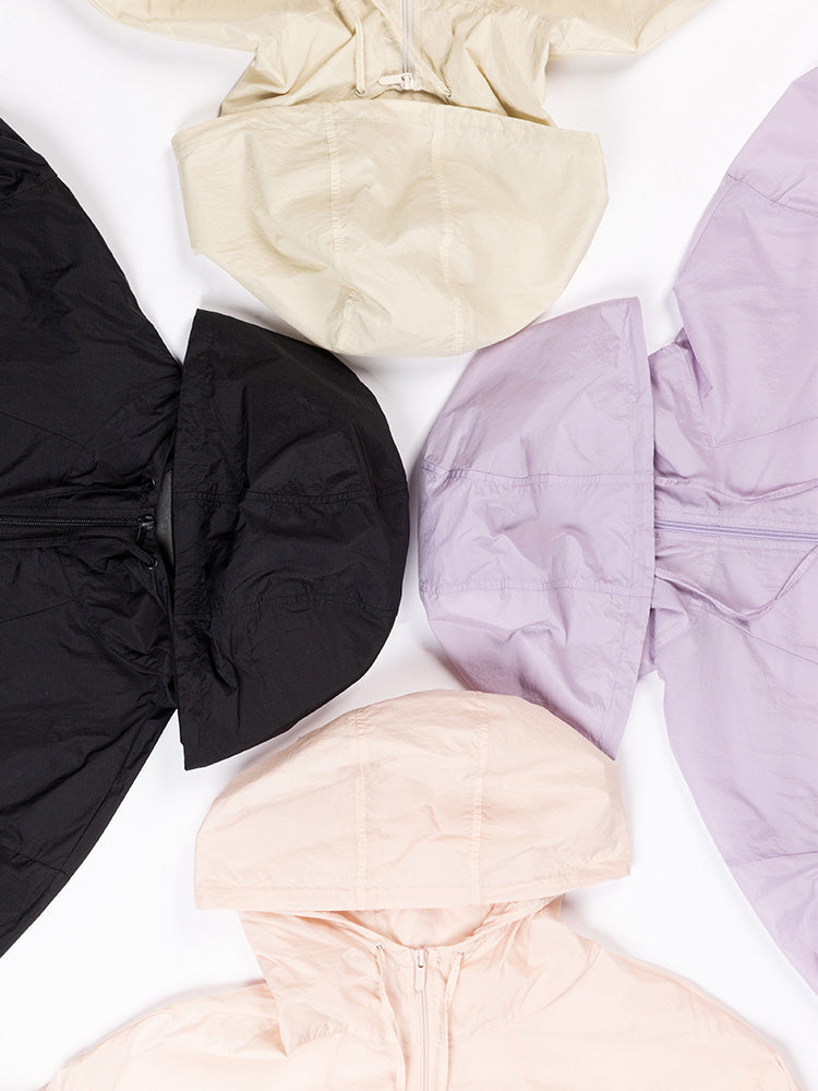 軽くて薄い UVカットパーカー  UPF50+紫外線対策