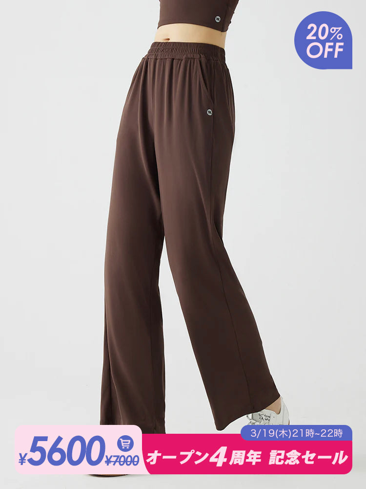 ベーシック ワイドパンツ ヒップアップ