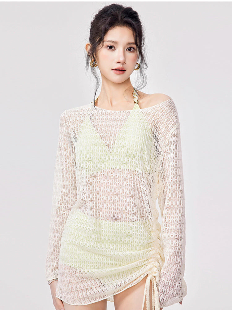 WACOAL 楽美人 フラワープリント水着　13L San-ai Resort 三愛水着楽園 水着 ワコール定番商品カップ使用