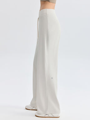 ハイウェスト ストレート ワイドパンツ ヨガパンツ