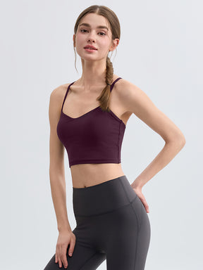 美背 バッククロス キャミソール