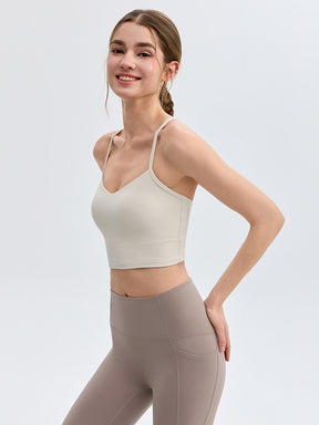 美背 バッククロス キャミソール