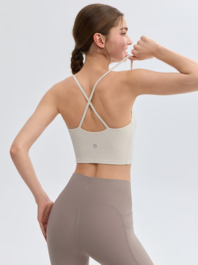 美背 バッククロス キャミソール