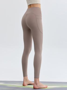 N66LYCRA®素材 美尻 マルチポケット付き 9分丈 レギンス