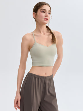 美背 バッククロス キャミソール