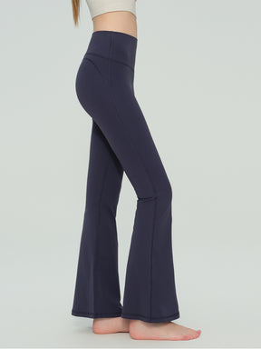 秋冬 裏起毛 美尻 フレアレギンス　