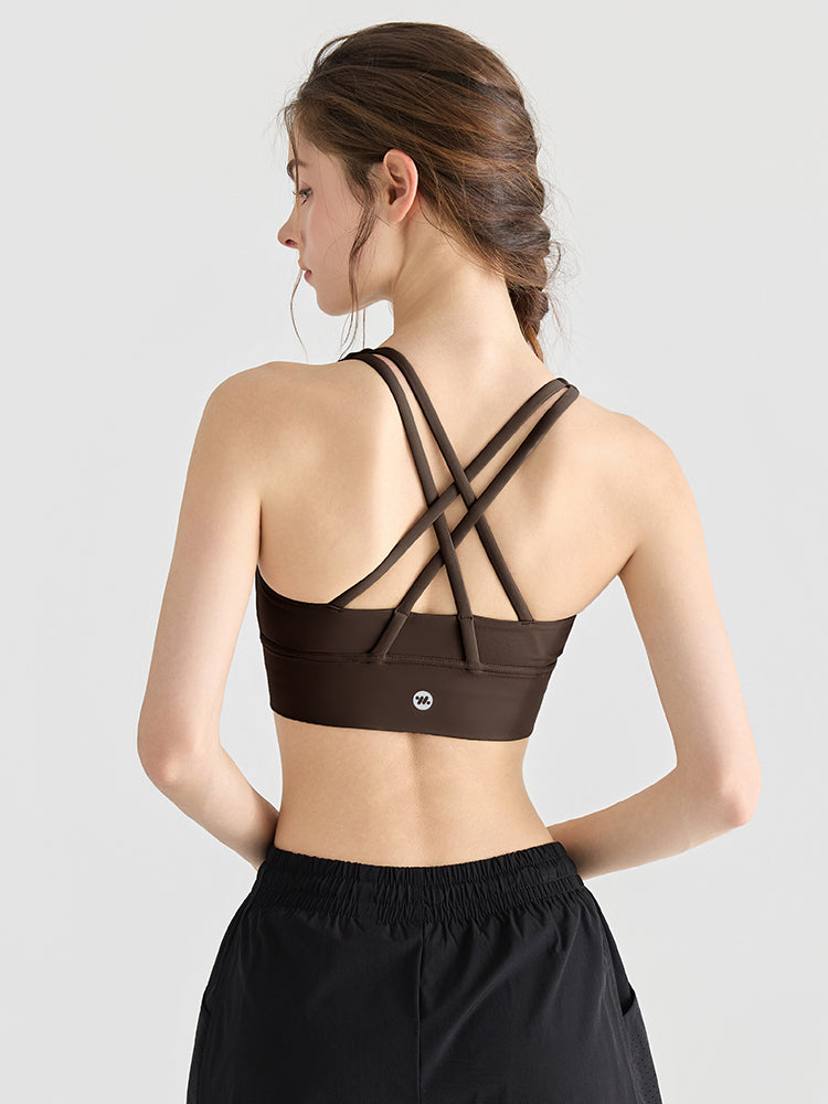 スポーツブラ バックダブルクロス 背中見せ