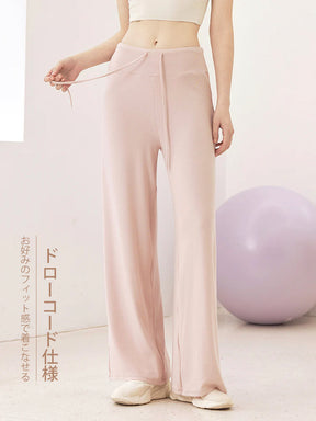 秋冬 ソフト ワイドパンツ