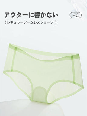 抗菌防臭 冷感 シームレスショーツ