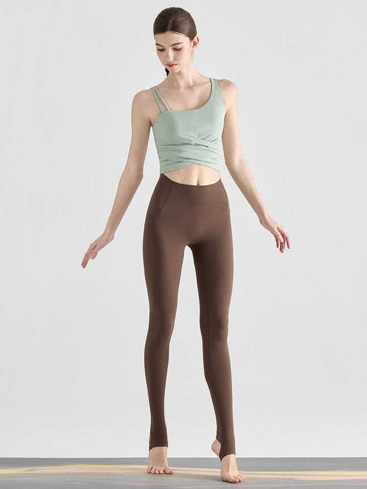 「上下セット」美背スポーツブラ+YoFlex™ 美尻トレンカレギンス