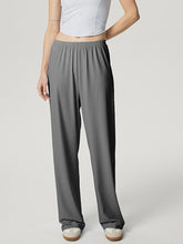 接触冷感 日焼け止め ワイドパンツ