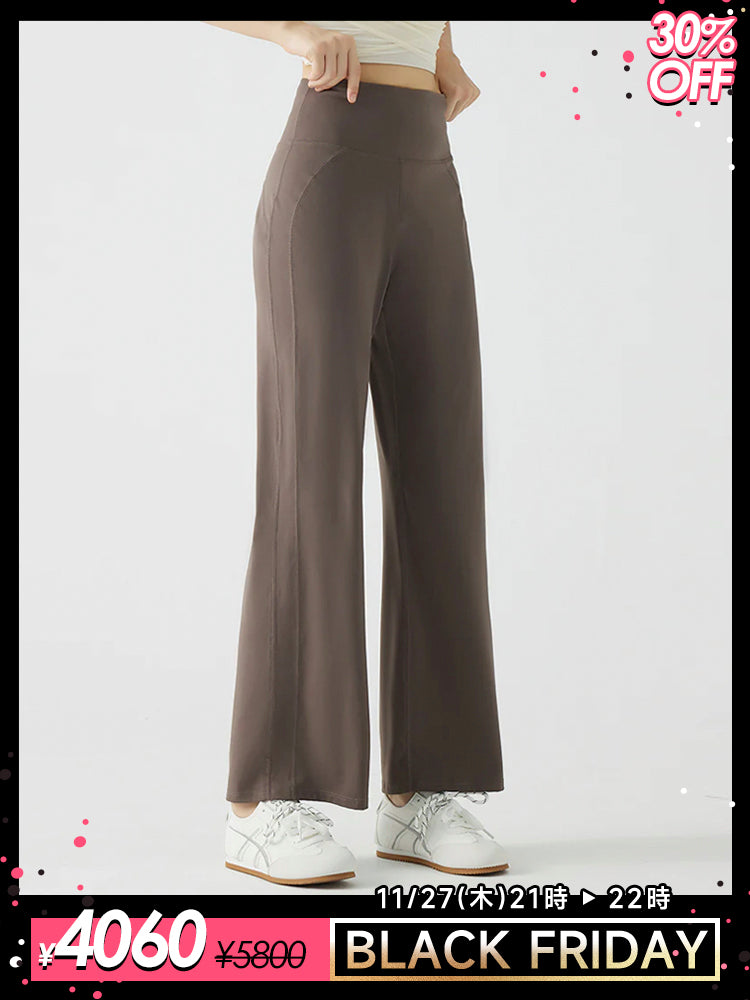 ゆったりシルエット ハイウエストレギンス