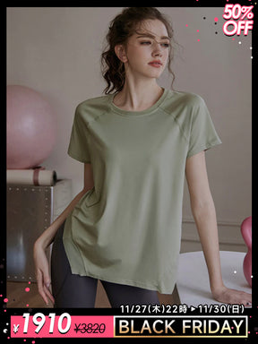 メッシュ切り替え 半袖