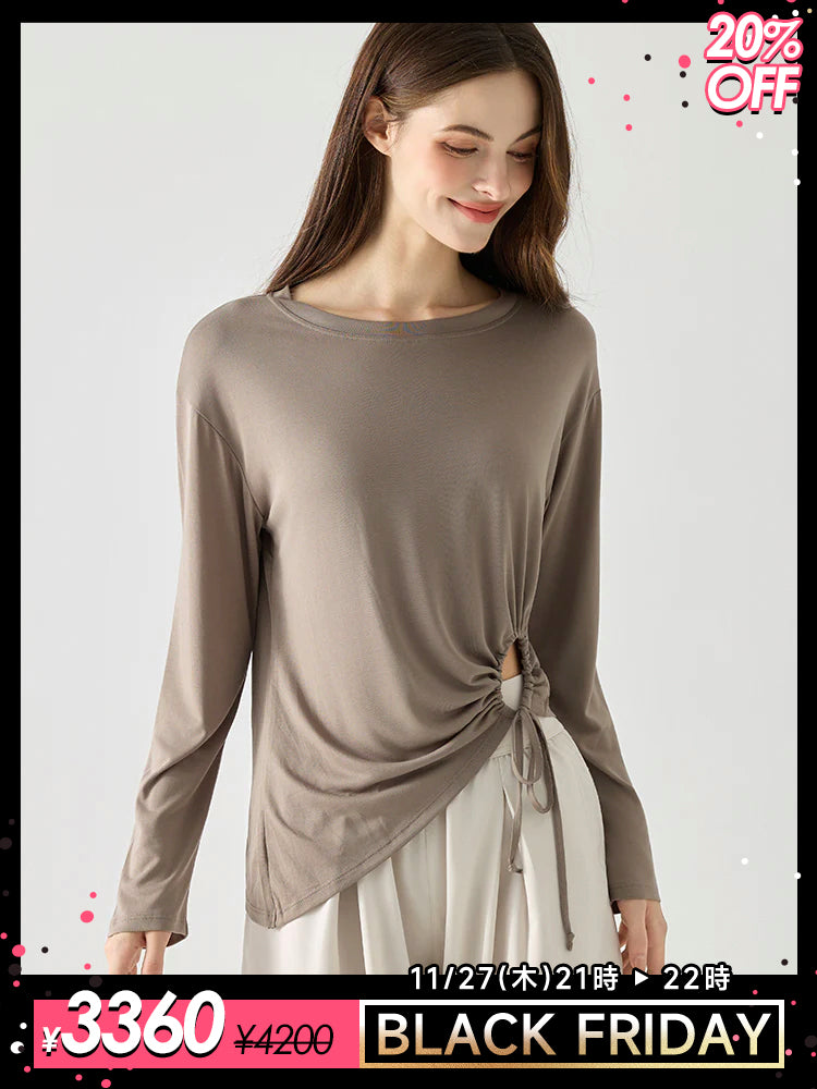 アシンメトリー 2WAY 長袖