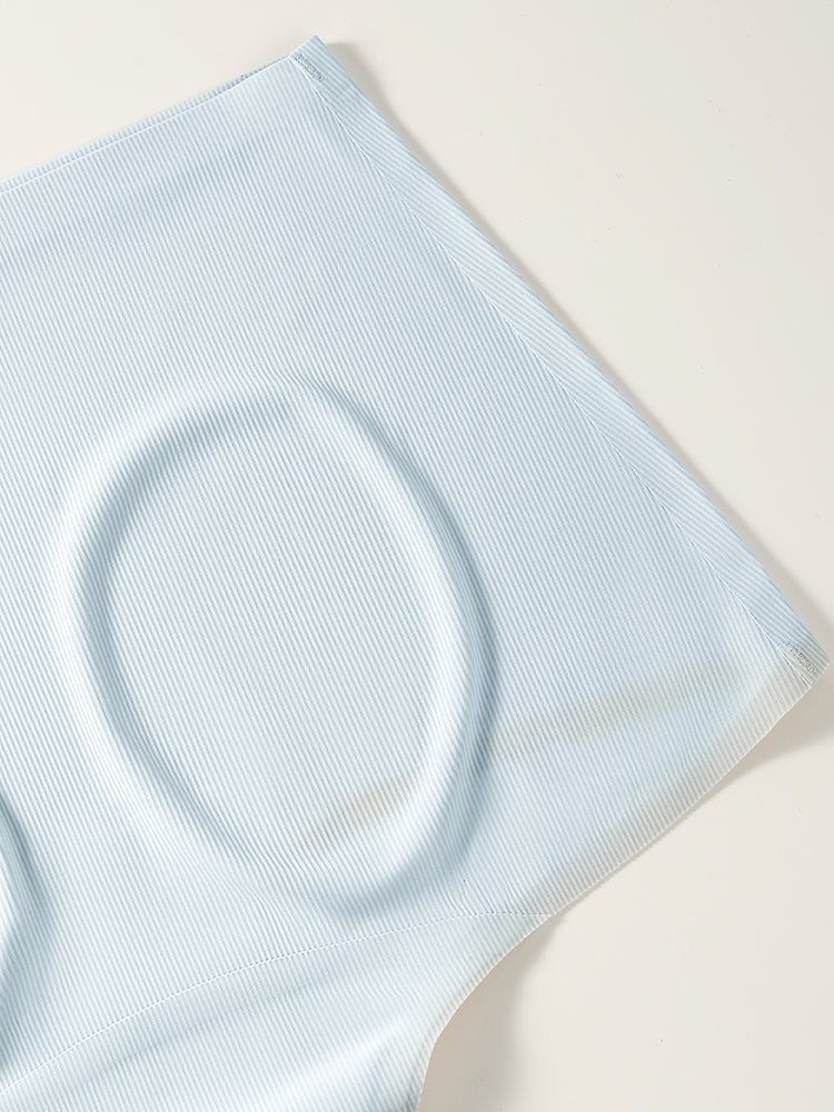 接触冷感 シームレス ミドルライズ ボクサーショーツ