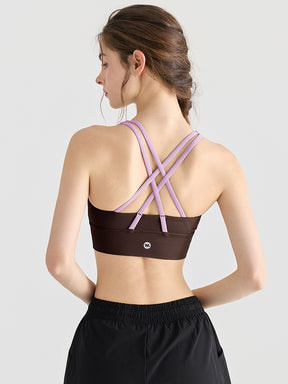 スポーツブラ バックダブルクロス 背中見せ