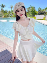 フレアスカート セパレート お洋服っぽい水着 ノンワイヤー
