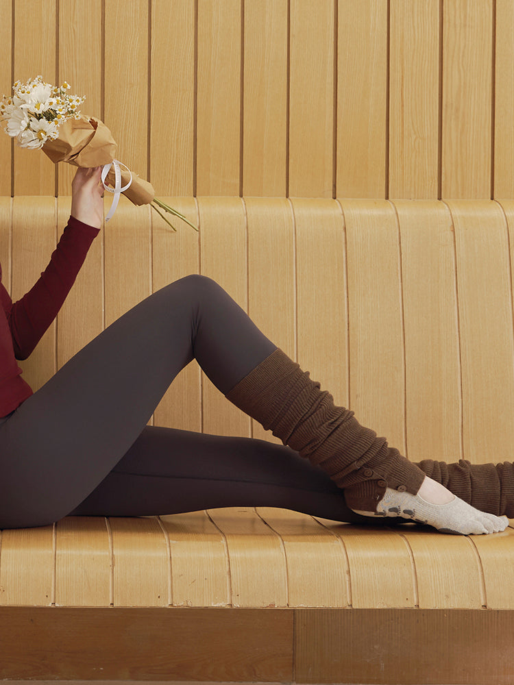 秋冬 裏起毛 ハイウエストレギンス