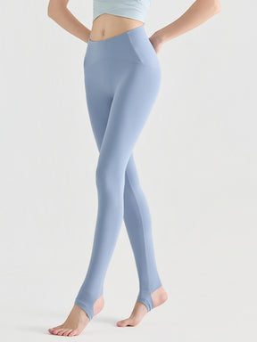 N66LYCRA®素材 Yゾーンフリー ローライズ 美脚 美尻トレンカレギンス