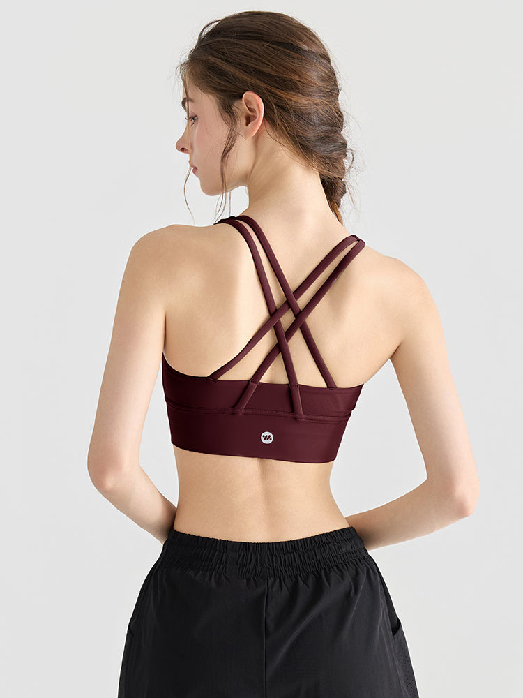 スポーツブラ バックダブルクロス 背中見せ