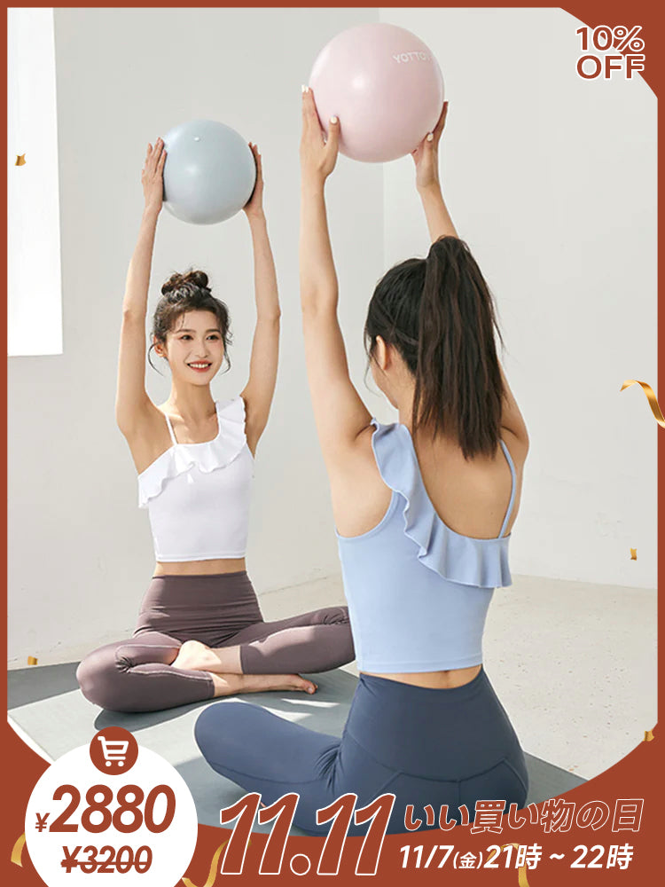 アシンメトリー フリルキャミブラ