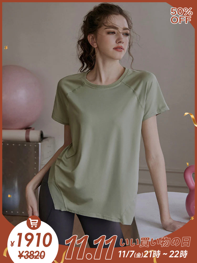 メッシュ切り替え 半袖