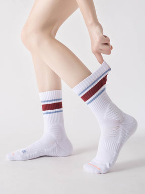 10A抗菌加工 吸汗 クルーソックス テニス用 ランニング 登山